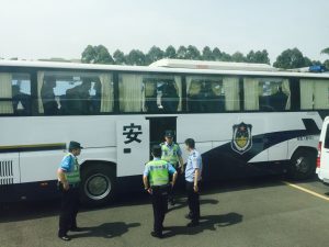 police took away the fourth group of 45 believers, 11 children among them, who arrived at the prayer gathering.