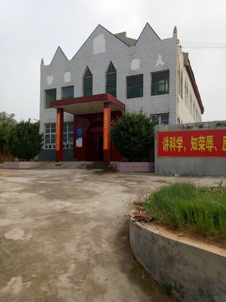 Church with no cross in Linggou Village, Shecun