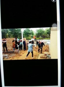 Villagers fight believers.