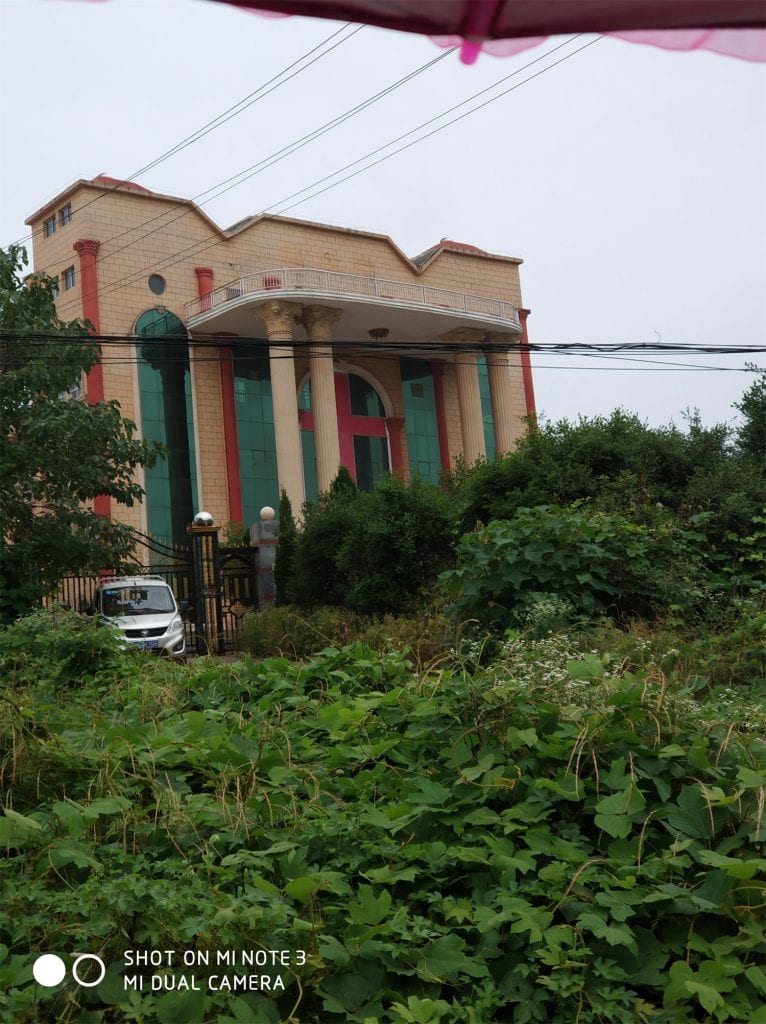 No cross on the church