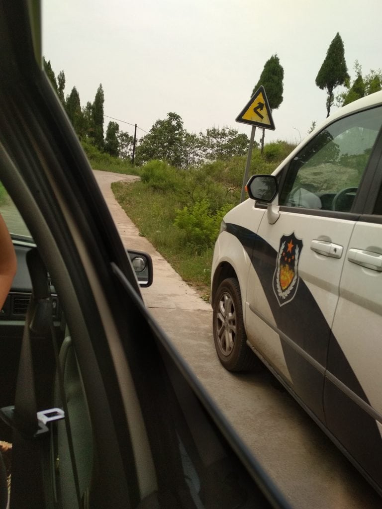 Vehicles sent by the government