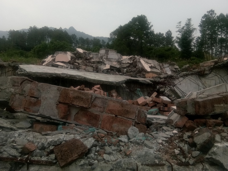 Three Self Church Demolished in Fujian_12