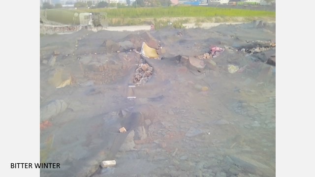 The ruins of Guangxiao