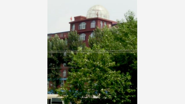 The 8-story building for church members