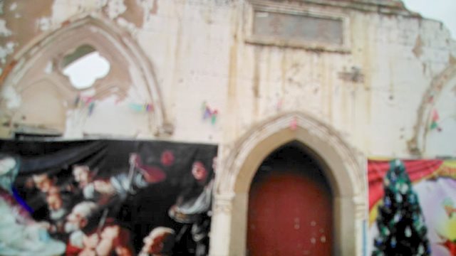 This Catholic church has become dilapidated and is unsafe for use.