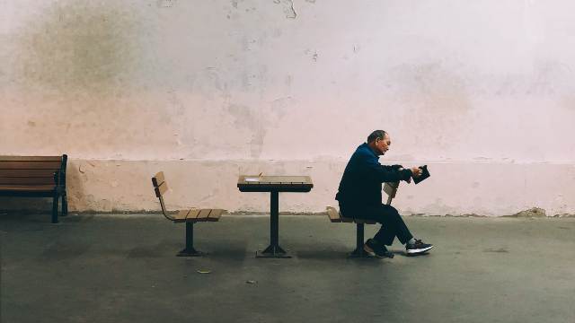 elderly man