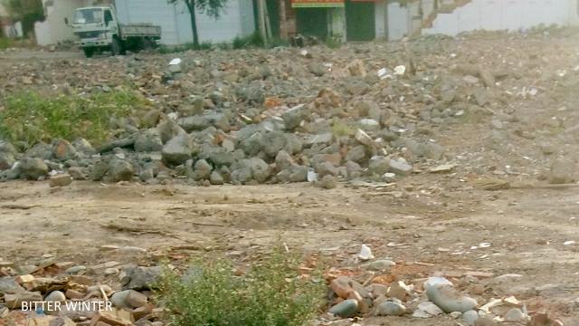 mosque demolished