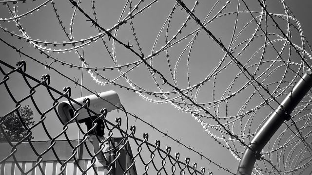 prison and camera