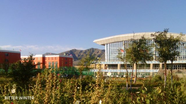 Nilka county, Yining city “transformation through education camp” teaching block