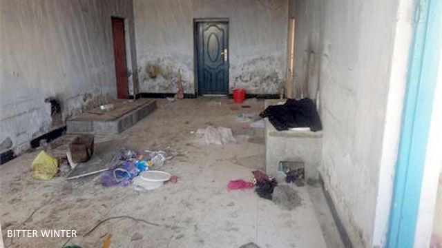 Sun Li’s home was looted.