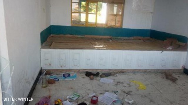 Sun Li’s home was looted.