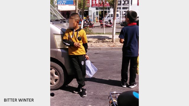 Children sent to the “shelter house”
