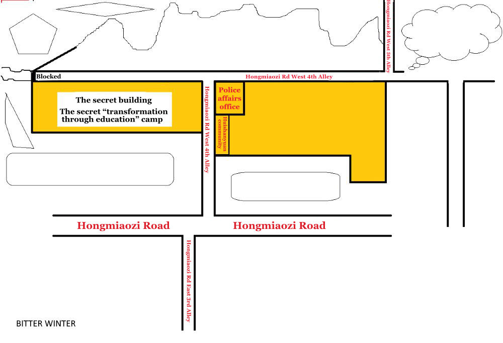 Hongmiaozi Road secret transformation through education camp diagram