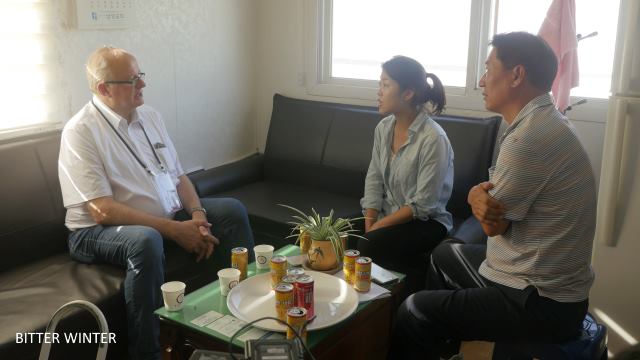 Peter interview in house