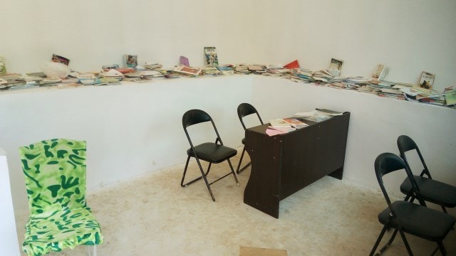 On August 6, 2018, Taishan Temple in Fengqiao town, Shangqiu city, Henan Province was converted into a “Farmers’ Book House.”