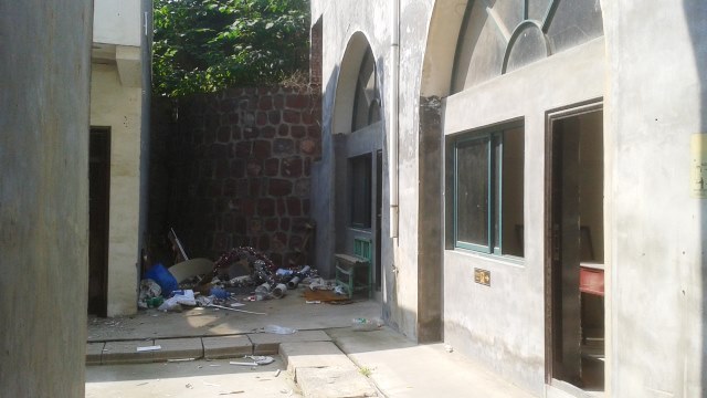 The believers were forced to gather in a cave-dwelling behind the church, but were later stopped by the authorities