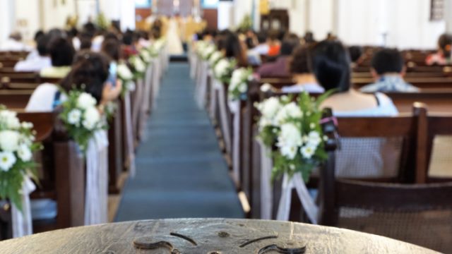 wedding in church