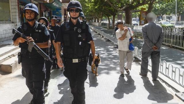 xinjiang police