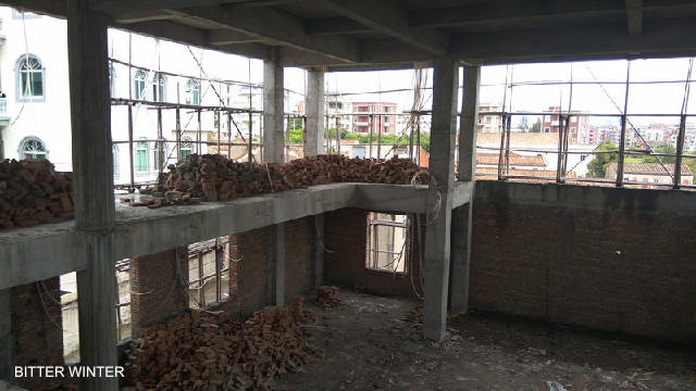 Lincuo Village Three-Self Church in Fuqing city forced to cease construction