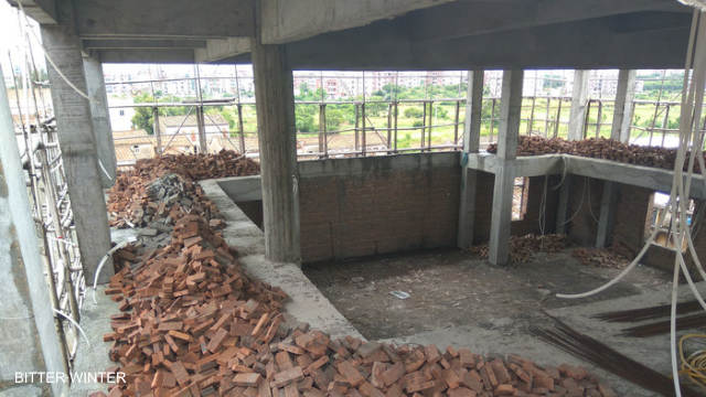 Lincuo Village Three-Self Church in Fuqing city forced to cease construction