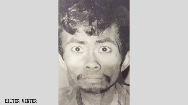 One of the pictures of the victims in the S21 museum.