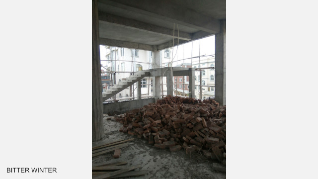 Lincuo Village Three-Self Church in Fuqing city forced to cease construction