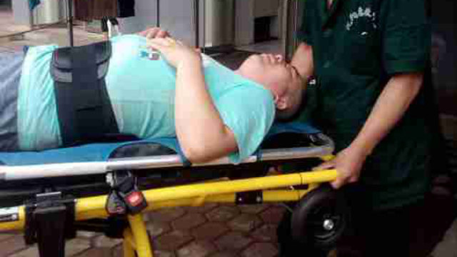 Mr. Zhao is sent to the hospital (provided by an inside source)