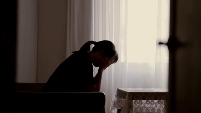 sad woman