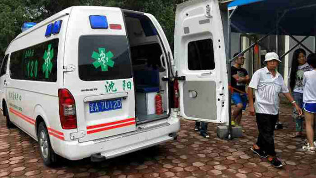 The ambulance (provided by an inside source)