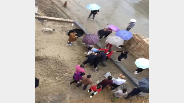 A believer is gang-assaulted.