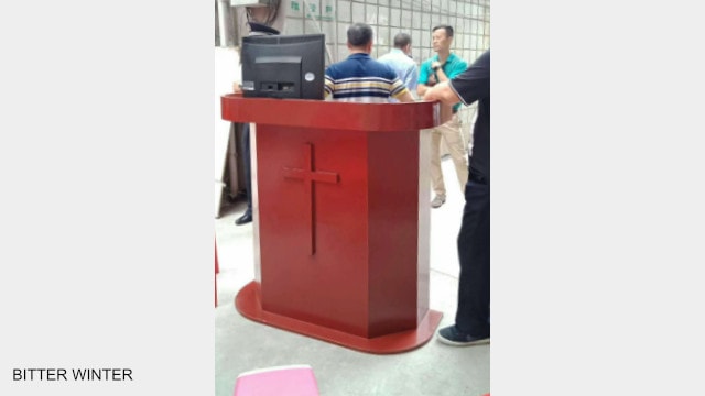 Church items are seized
