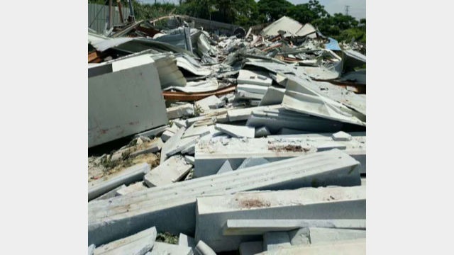 Destroyed stones (provided by an inside source)