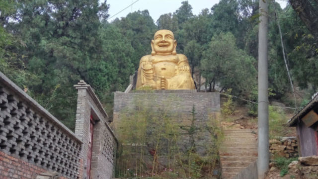 Giant statue of Maitreya Buddha (provided by an inside source)
