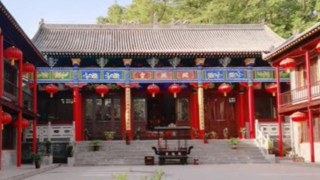 The original appearance of Yaochi Palace before the demolition.