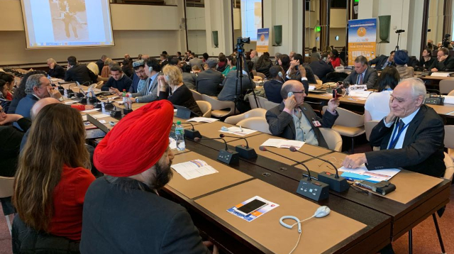 70th Anniversary of the UDHR in Geneva, December 10, 2018. Delegations.