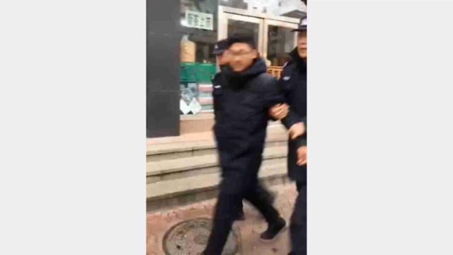 Residents are arrested for protesting.