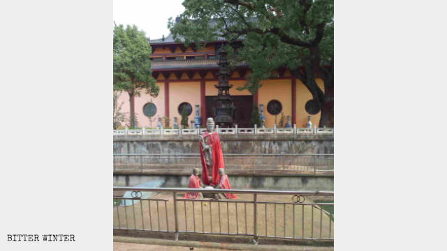 The original exterior of Gaoshan Temple