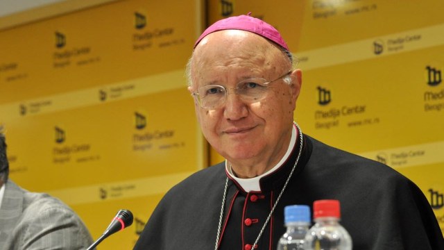 Vatican Archbishop Claudio Maria Celli