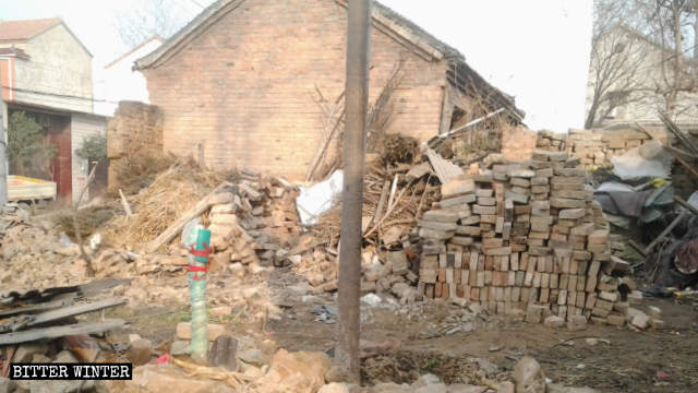 House of an impoverished elderly person