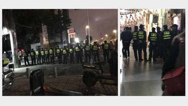 Special police officers and the Security Team’s assistant