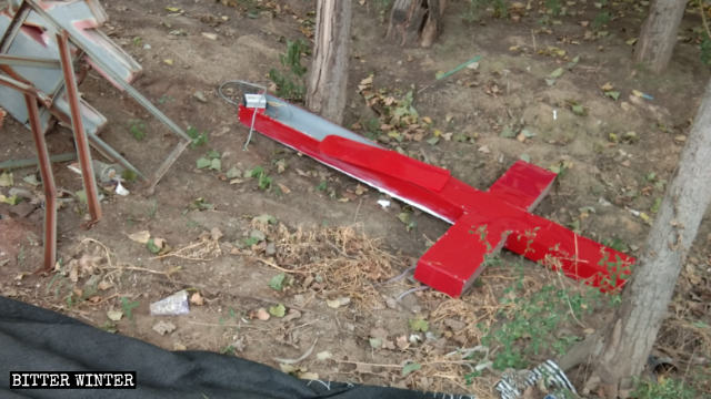 The Church’s Cross Thrown on the Ground