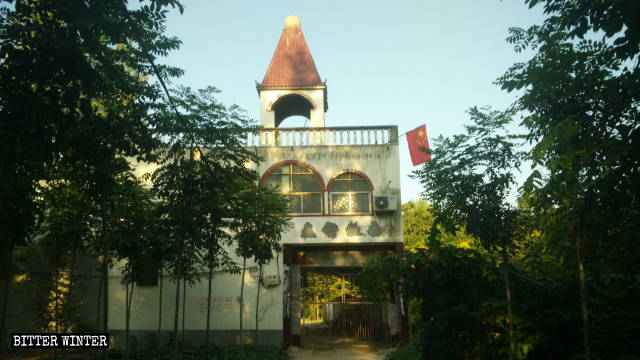 The church in Youzhai village occupied