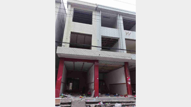 The doors of this house have been removed