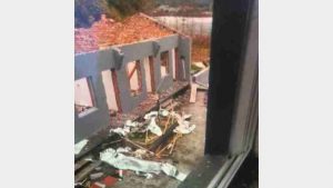 Xiaokeng being demolished