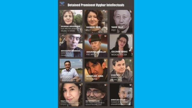 Images og Uyghurs intellectuals