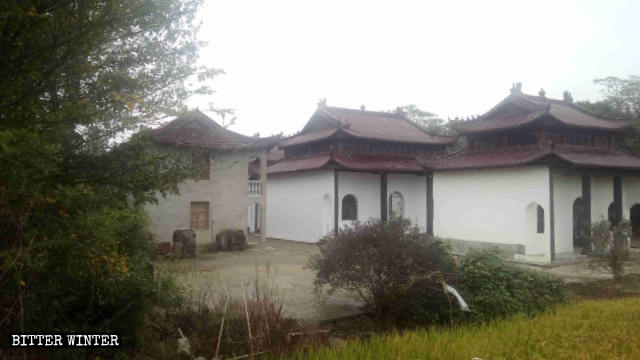 Xifeng Temple in Qingyang county