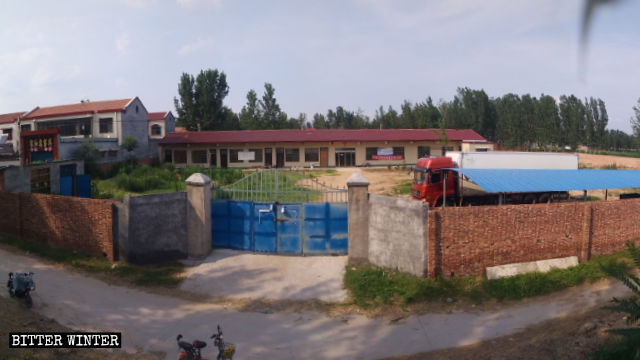original appearance of the Three-Self church in Wangxinglan