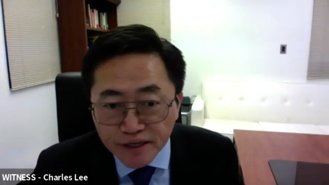 Dr. Charles Lee, head of the World Organization to Investigate the Persecution of Falun Gong.