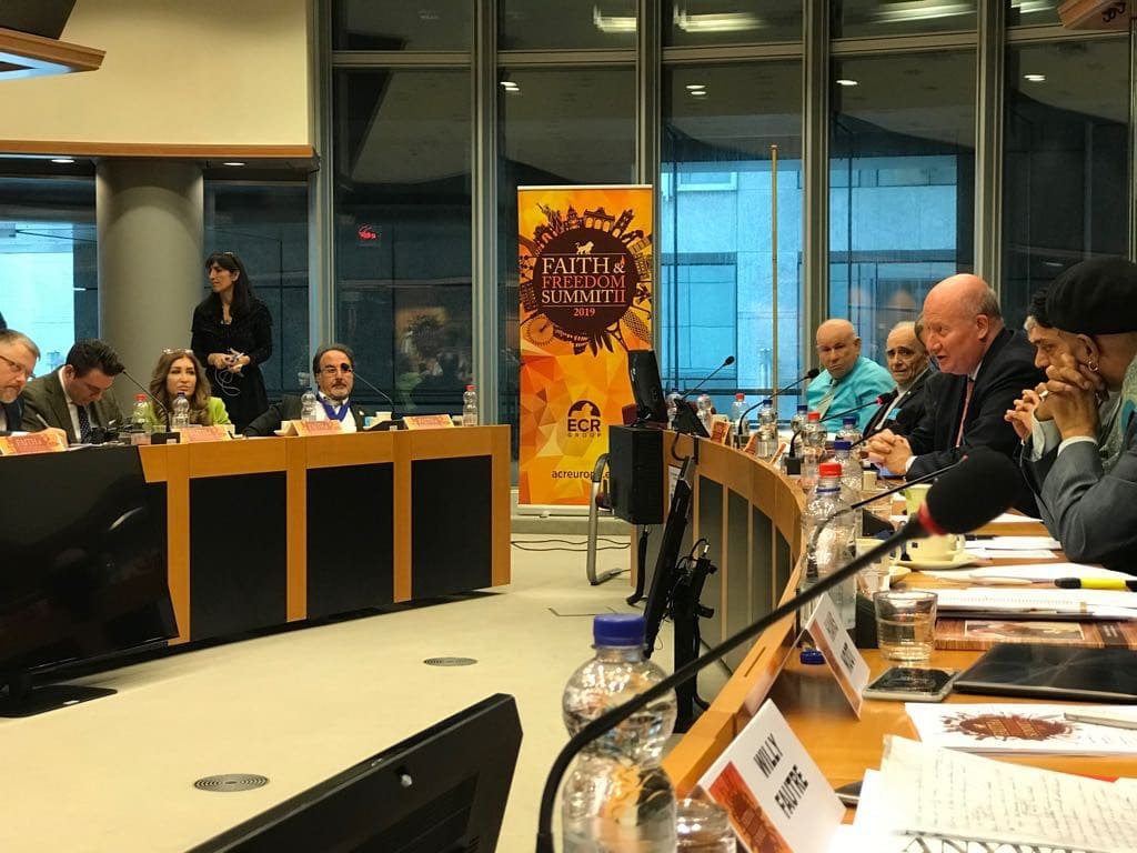 Massimo Introvigne speaks at the Faith ad Freedom Summit in Brussels