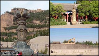 Four More Open-Air Buddhist Statues Destroyed